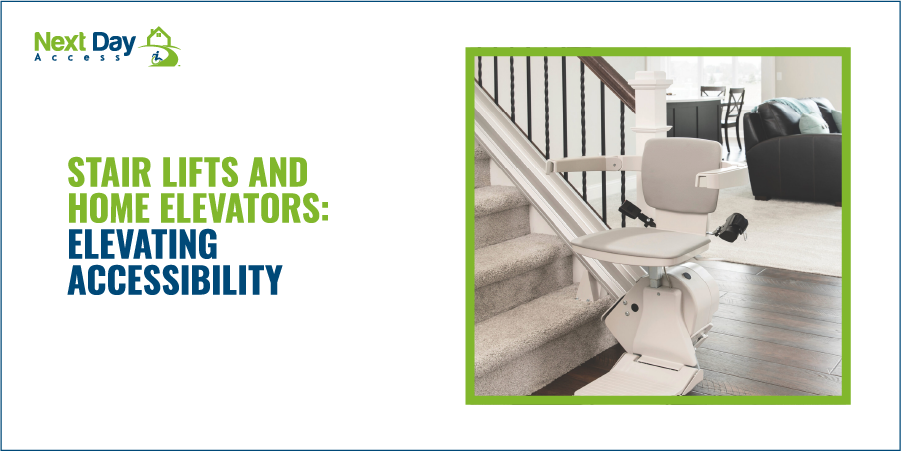 graphic shows picture of NDA stair lift