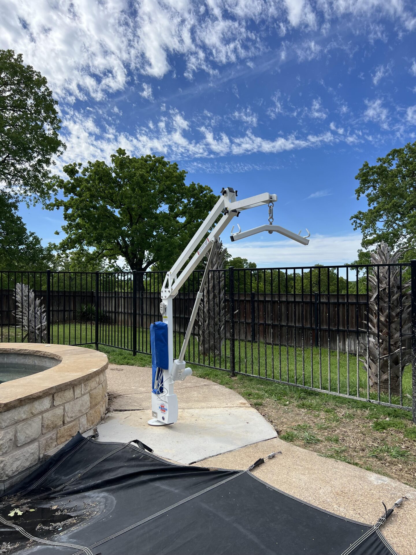 central dallas residential pool lift