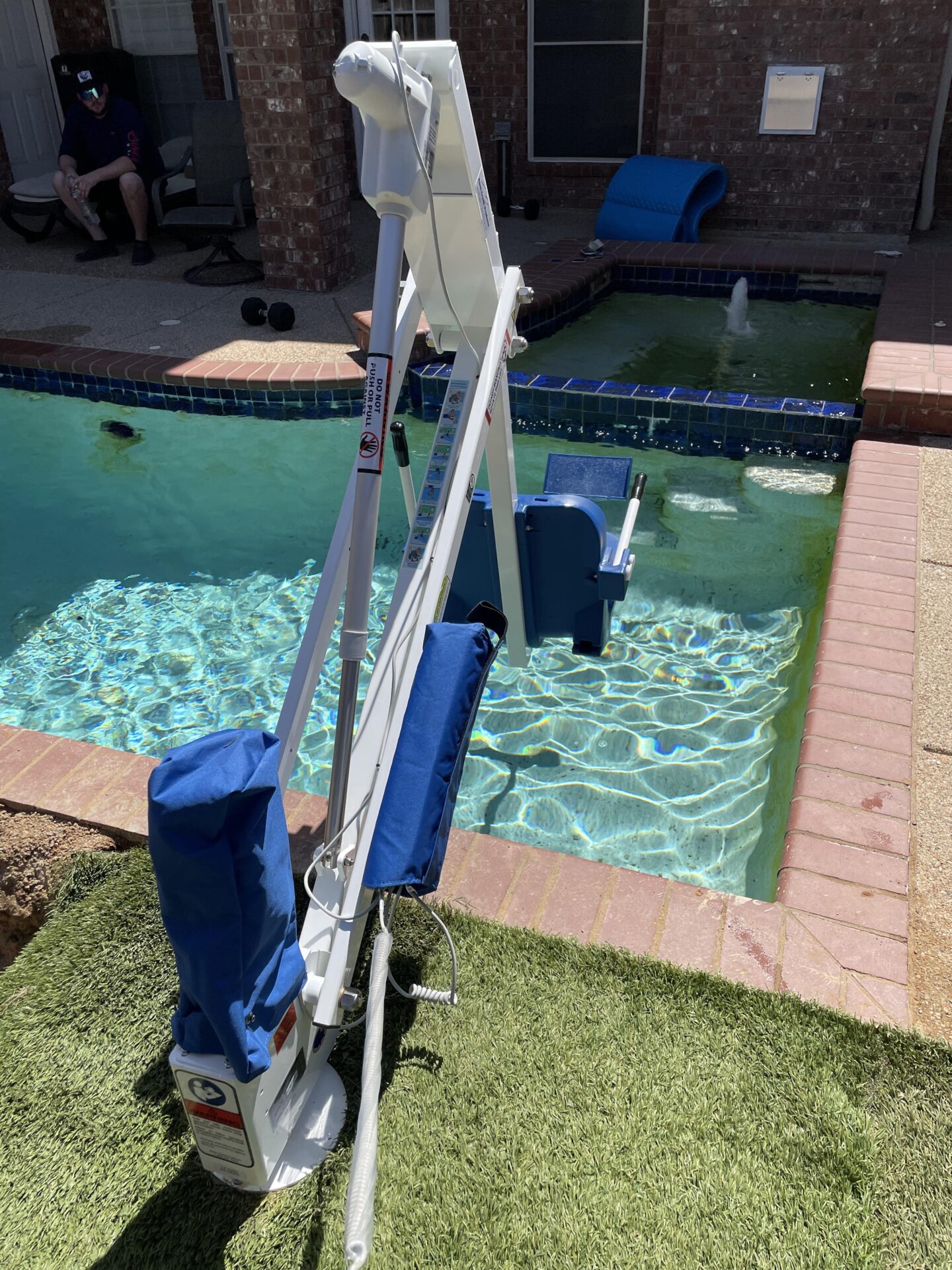 central dallas residential pool lift