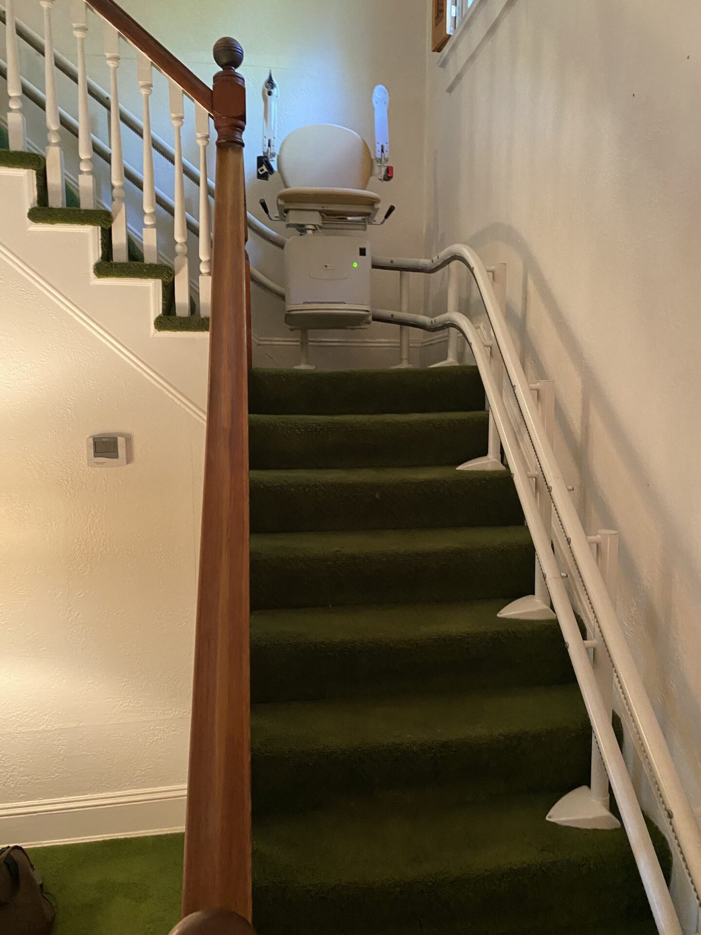 Curved stairlift pic