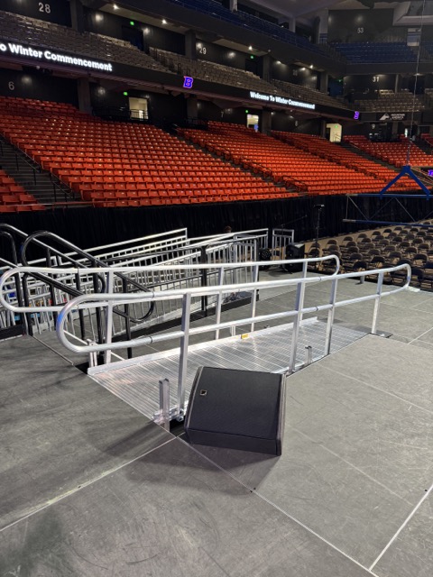 ramp install in arena 3